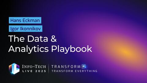 Content thumbnail for The Data & Analytics Playbook Keynote