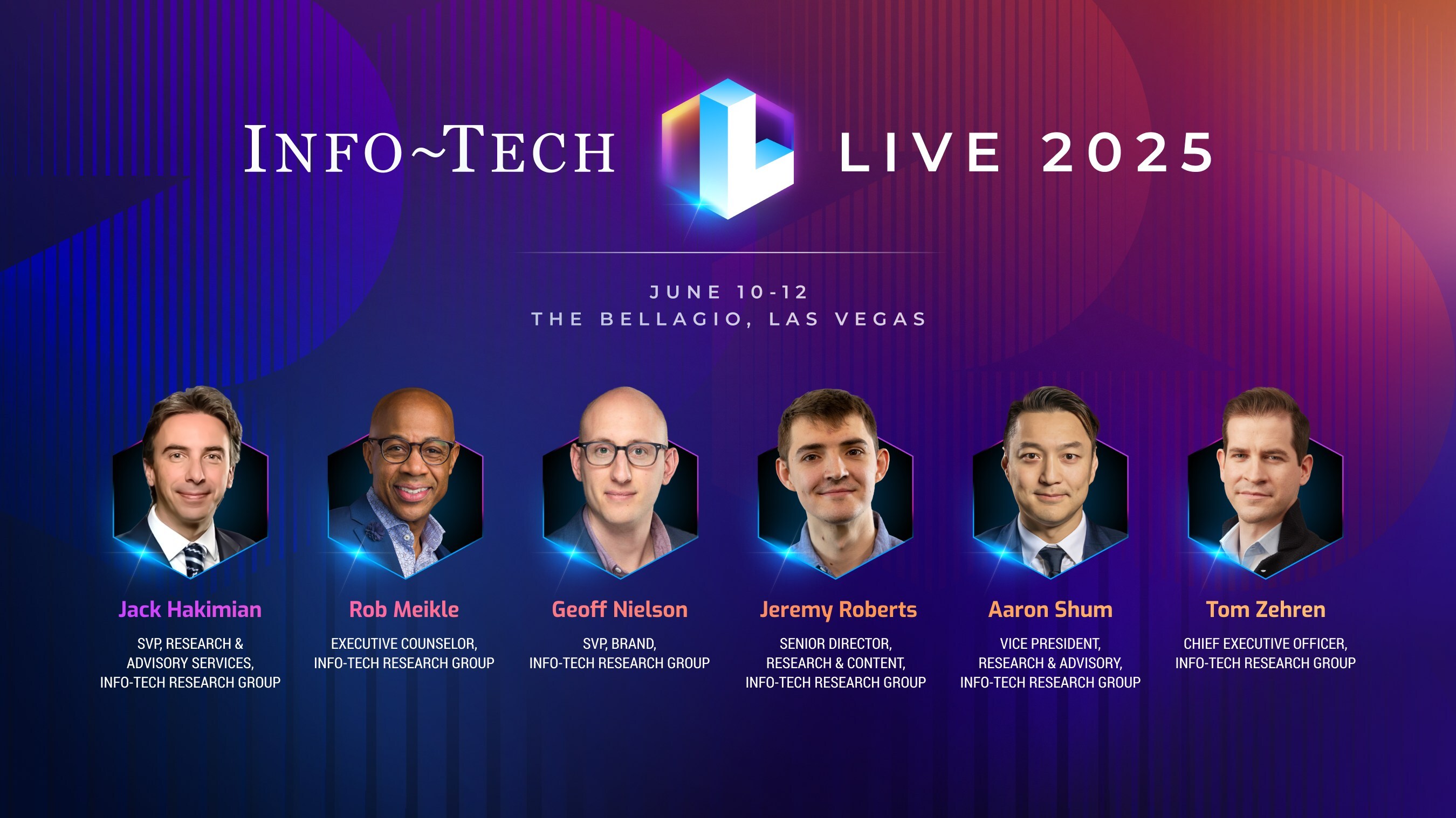 thumbnail for AI, Cybersecurity, and Leadership Will Be Center Stage at Info-Tech LIVE 2025 This June in Las Vegas