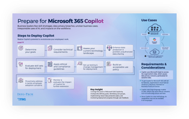 Sample of the Prepare for Microsoft 365 Copilot blueprint.