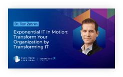 Sample of the Exponential IT in Motion: Transform Your Organization by Transforming IT keynote.